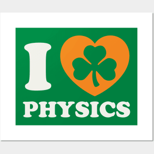 St Patricks Day Physics Irish Physics Teacher Shamrock Posters and Art